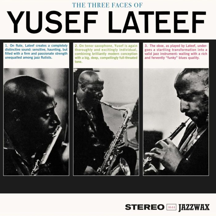 YUSEF LATEEF - THREE FACES OF YUSEF LATEEF (LIMITED EDITION)