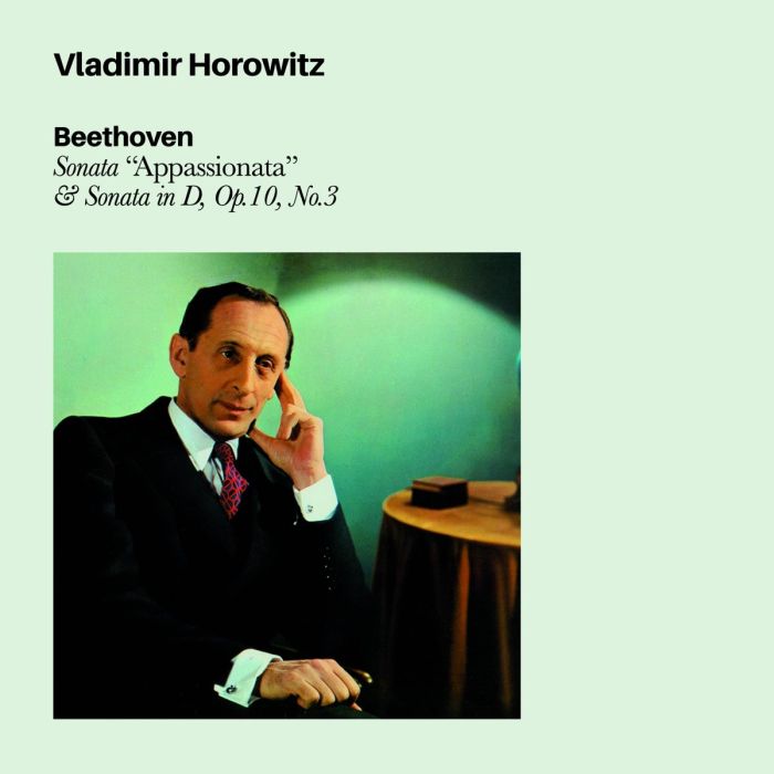 VLADIMIR HOROWITZ - BEETHOVEN SONATA APASSIONATA & SONATA IN D, OP.10 NO.3