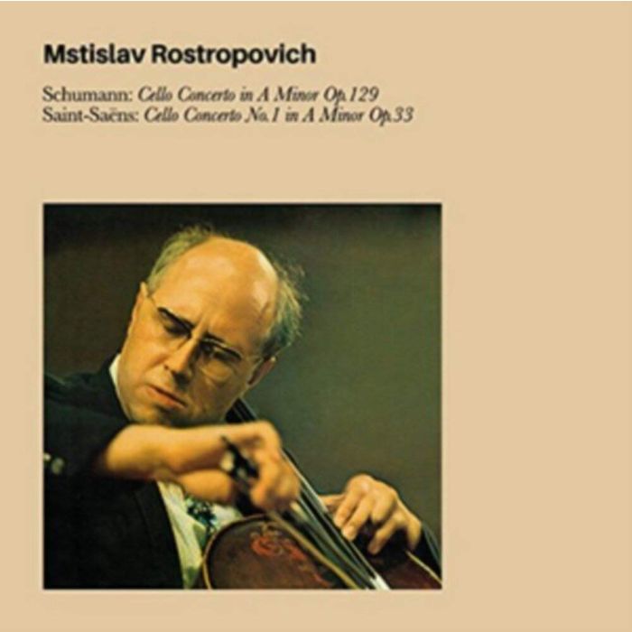 MSTISLAV ROSTROPOVICH - SCHUMANN: CLO CTO / SAINT-SAENS: CLO CTO NO.1
