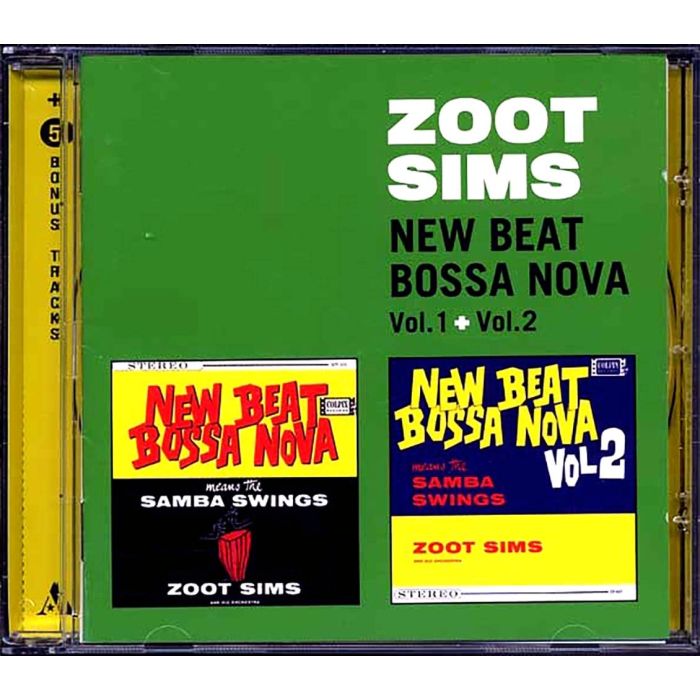ZOOT SIMS - NEW BEAT BOSSA NOVA VOL.1 & 2