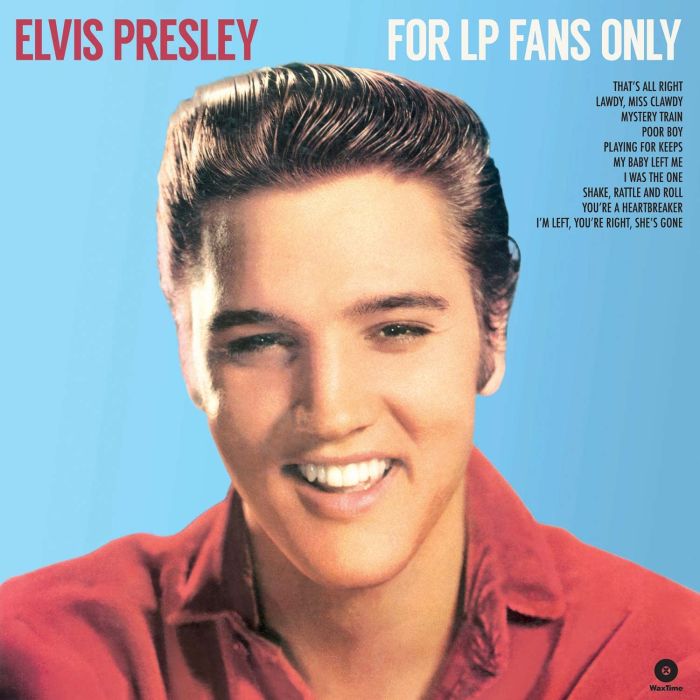 ELVIS PRESLEY - FOR LP FANS ONLY PLUS 4 BONUS TRACKS