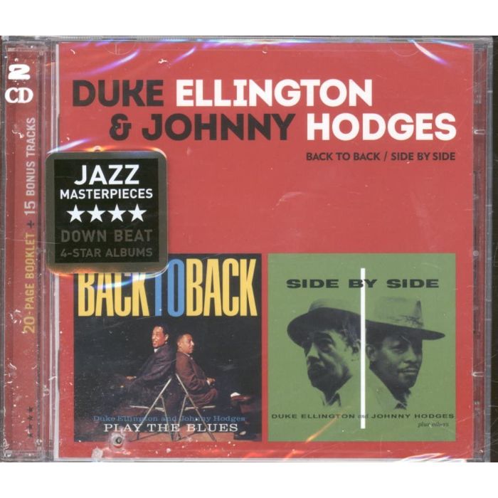 ELLINGTON,DUKE / HODGES,JOHNNY - BACK TO BACK - SIDE BY SIDE (15 BONUS TRACKS)