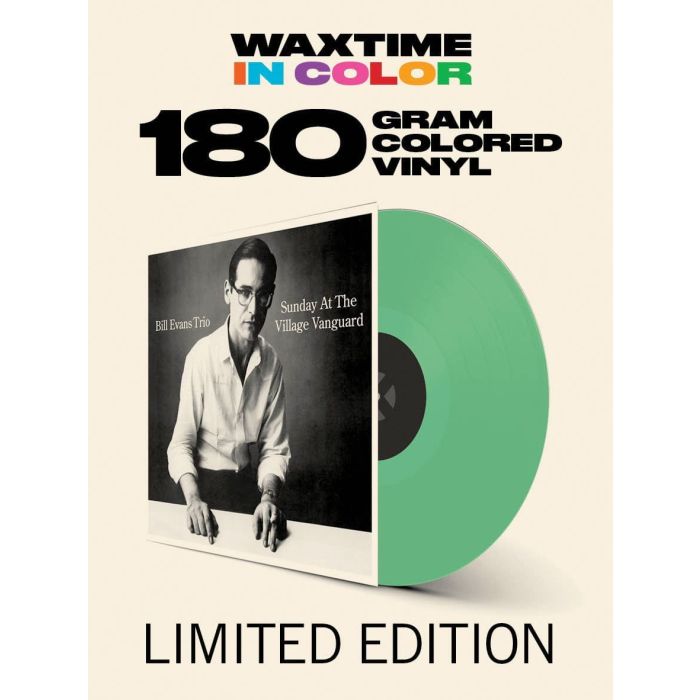 BILL TRIO EVANS - SUNDAY AT THE VILLAGE VANGUARD (LIMITED/180G/SOLID GREEN VINYL)