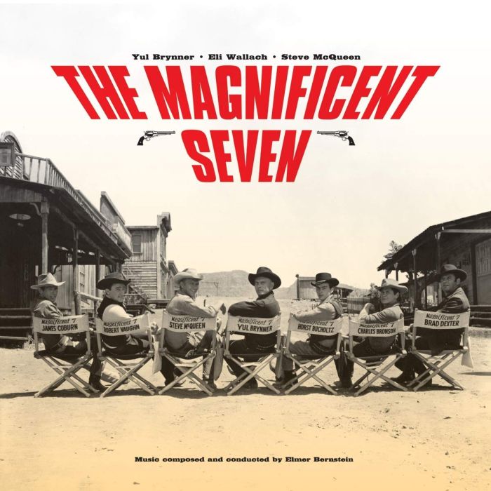 ELMER BERNSTEIN - MAGNIFICENT SEVEN OST (180G/LIMITED/SOLID YELLOW VINYL)