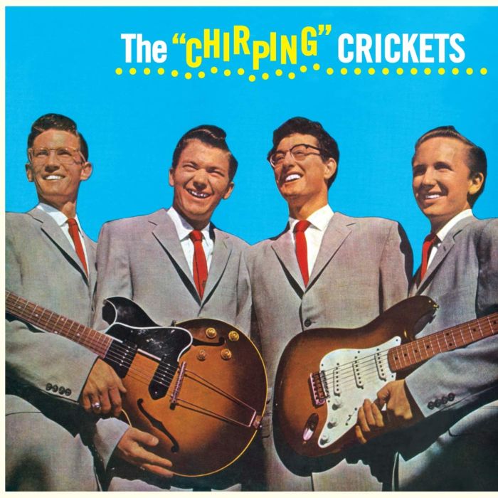 BUDDY HOLLY - BUDDY HOLLY & THE CHIRPING CRICKETS (LIMITED/SOLID YELLOW VIRGIN