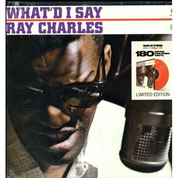RAY CHARLES - WHAT I'D SAY (LIMITED/SOLID RED VINYL/180G)