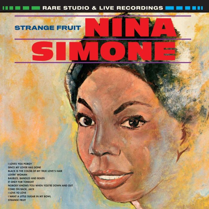 NINA SIMONE - STRANGE FRUIT. RARE RECORDINGS (LIMITED/SOLID ORANGE VINYL/180G)