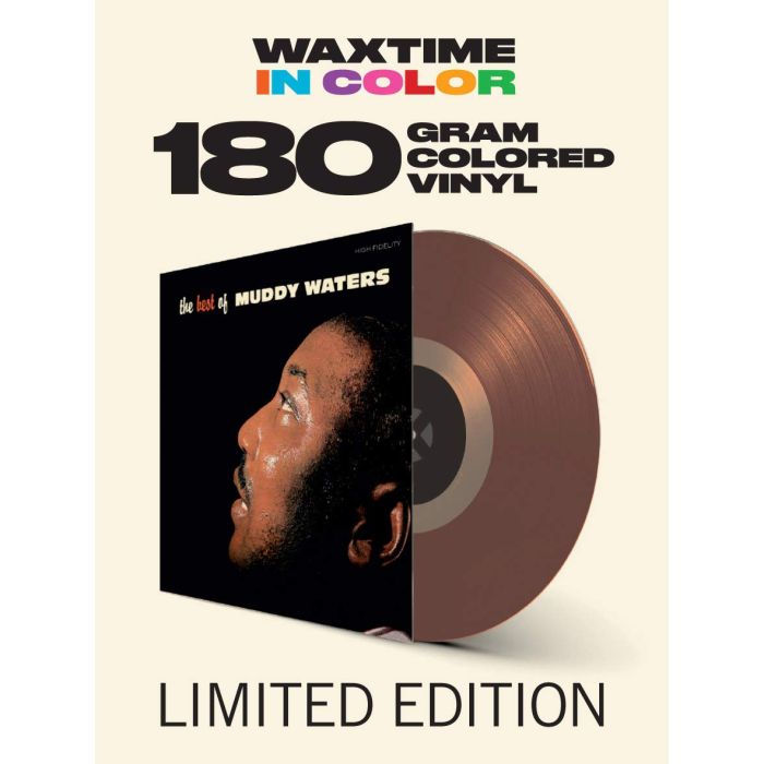 MUDDY WATERS - BEST OF MUDDY WATERS (180G/SEMI-TRANSPARENT BROWN VINYL)