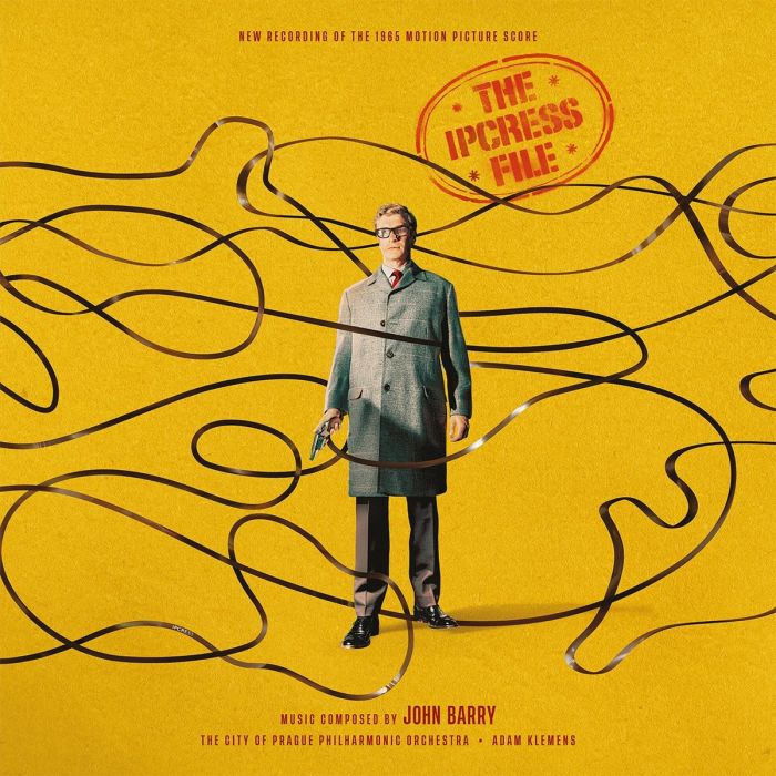 JOHN BARRY - IPCRESS FILE (BLACK/ORANGE VINYL/LIMITED/NUMBERED)