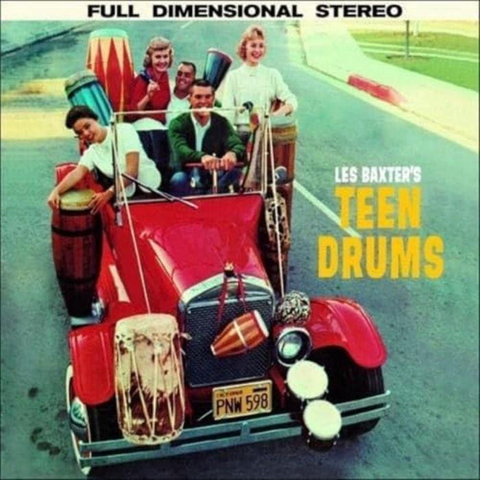 LES BAXTER - TEEN DRUMS & YOUNG POPS