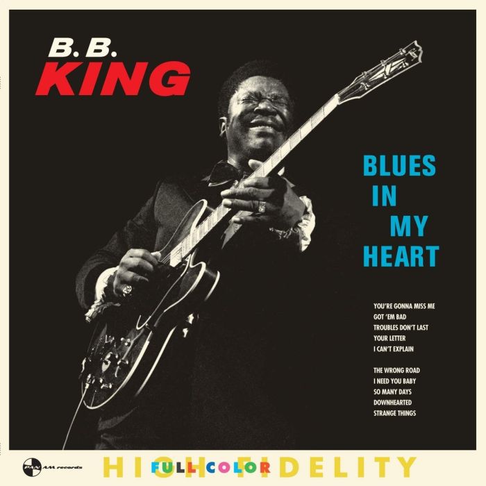 B.B. KING - BLUES IN MY HEART (LIMITED 180G/DMM)