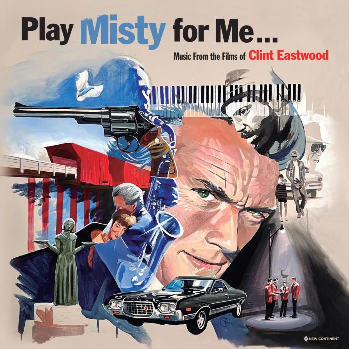 VARIOUS ARTISTS - PLAY MISTY FOR ME - MUSIC FROM THE FILMS OF CLINT EASTWOOD (BLUE