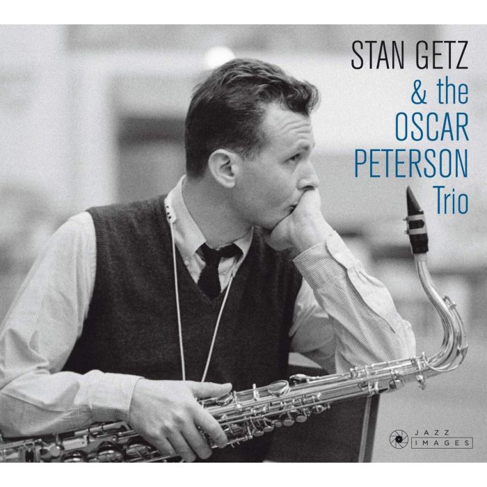 STAN GETZ - STAN GETZ & THE OSCAR PETERSON TRIO (COVER PHOTO BY JEAN-PIERRE L