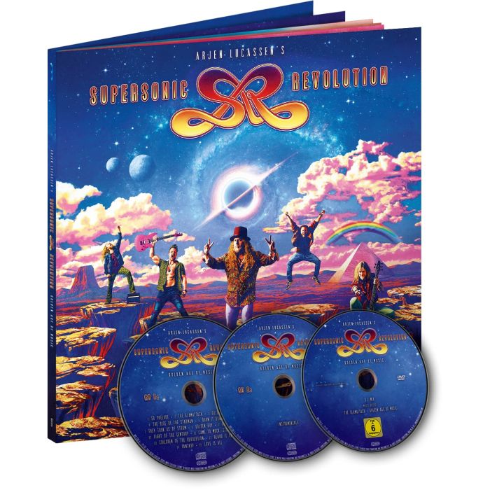 ARJEN LUCASSEN'S SUPERSONIC REVOLUTION - GOLDEN AGE OF MUSIC (SUPER DELUXE EDITION)