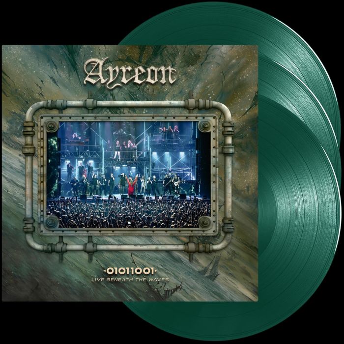 AYREON - 01011001 - LIVE BENEATH THE WAVES (GREEN VINYL)
