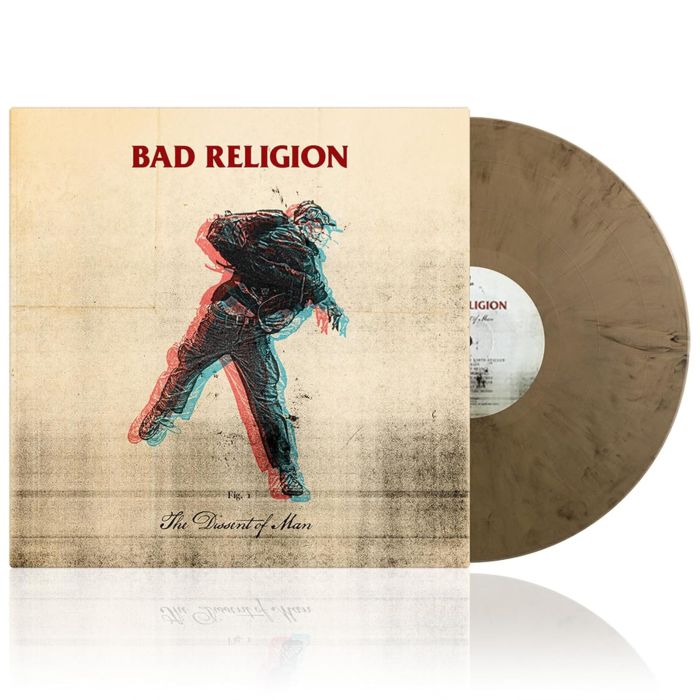 BAD RELIGION - DISSENT OF MAN (GOLD & BLACK MARBLED VINYL)