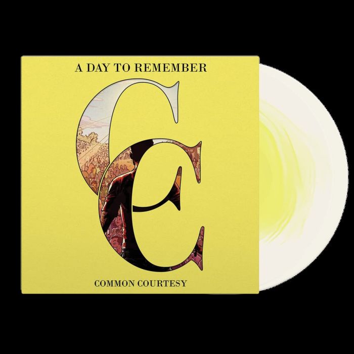 DAY TO REMEMBER - COMMON COURTESY (LEMON & CLEAR VINYL)