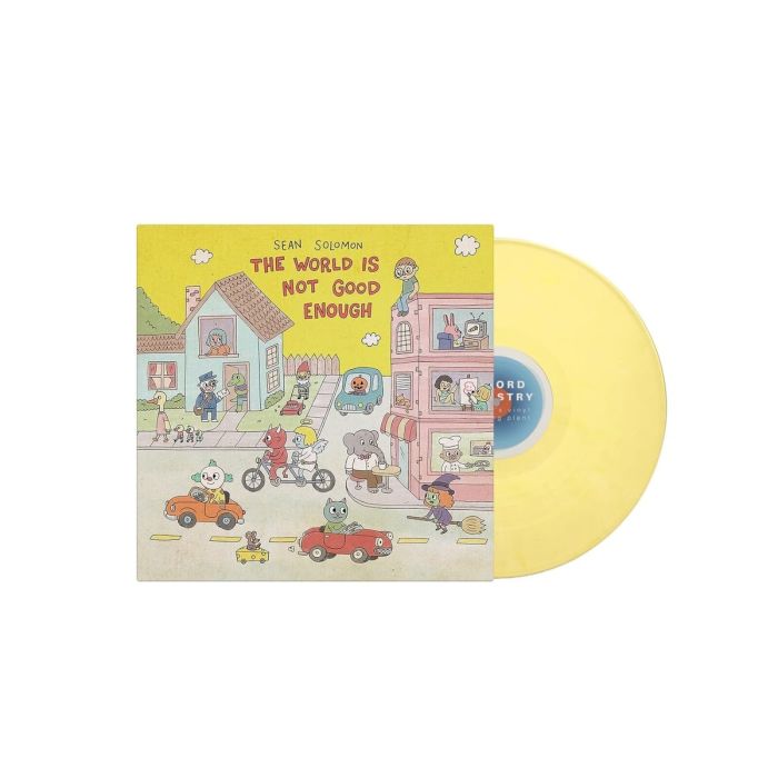 SEAN SOLOMON - WORLD IS NOT GOOD ENOUGH (LEMON ICE CREAM/SOLID WHITE & SOLID YEL