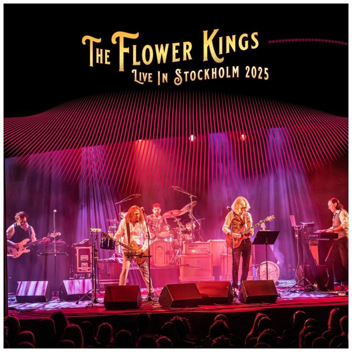 The Flower Kings - LIVE IN STOCKHOLM 2025 (TRANSPARENT VIOLET WITH BLACK SMOKE VINYL