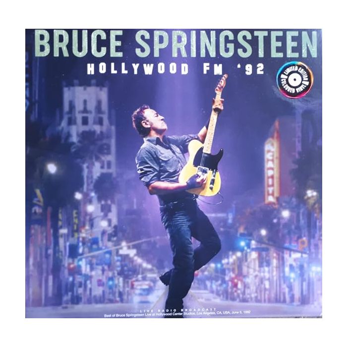BRUCE SPRINGSTEEN - HOLLYWOOD FM 92 (CRYSTAL VINYL)