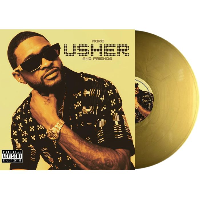 USHER - MORE USHER & FRIENDS (YELLOW VINYL)