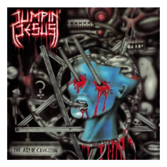 JUMPIN JESUS - ART OF CRUCIFYING (BLUE VINYL)