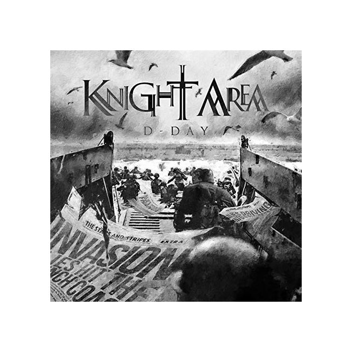KNIGHT AREA - D-DAY (SOLID BLACK & WHTIE MIXED COLORED VINYL/INSERT)