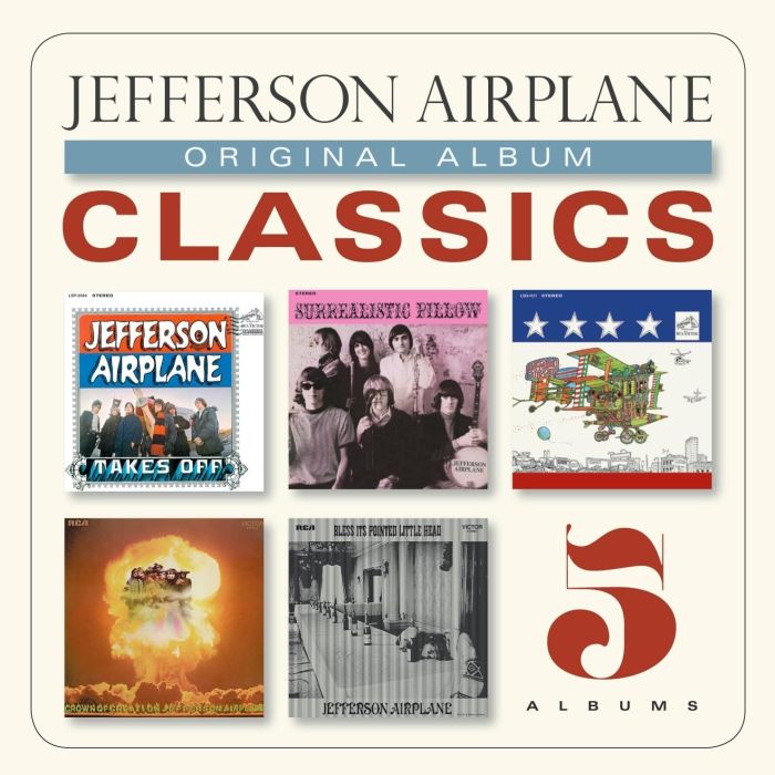 JEFFERSON AIRPLANE - ORIGINAL ALBUM CLASSICS