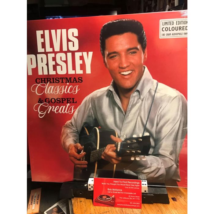 ELVIS PRESLEY - CHRISTMAS CLASSICS & GOSPEL GREATS (AMS EXCLUSIVE) (SNOWY WHITE V
