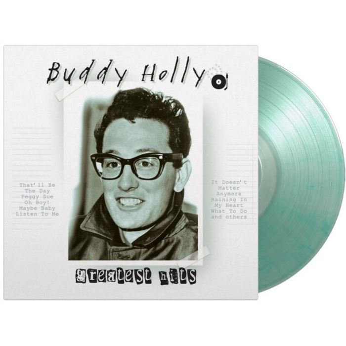 BUDDY HOLLY - GREATEST HITS (CRYSTAL CLEAR & TRANSPARENT GREEN VINYL/180G)