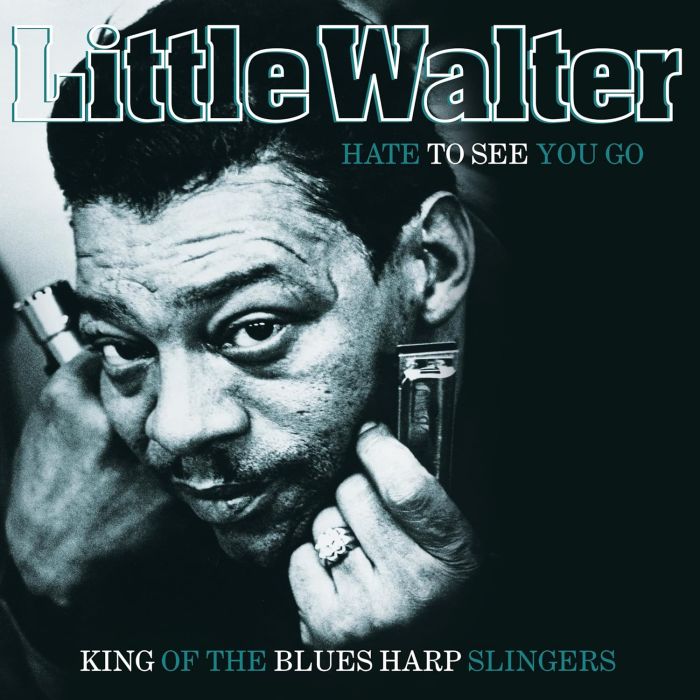 LITTLE WALTER - HATE TO SEE YOU GO (CRYSTAL CLEAR & TURQUOISE MIXED VINYL/180G)