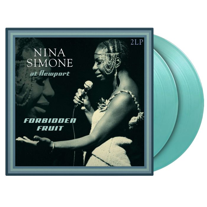 NINA SIMONE - AT NEWPORT / FORBIDDEN FRUIT (180G/SOLID TURQUIOSE VINYL)