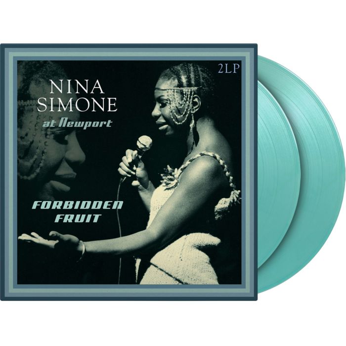 NINA SIMONE - AT NEWPORT / FORBIDDEN FRUIT (180G/SOLID TURQUIOSE VINYL)
