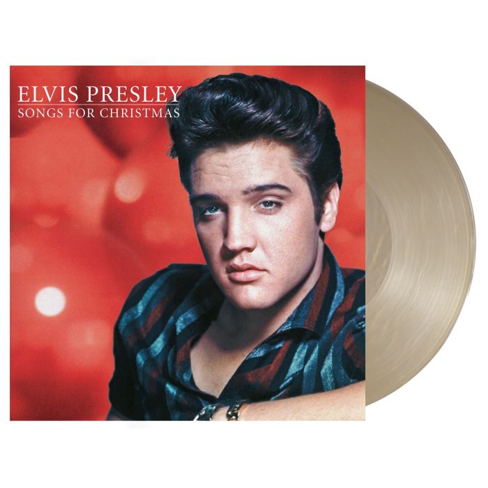 ELVIS PRESLY - SONGS FOR CHRISTMAS (180G/CRYSTAL CLEAR & SOLID GOLD VINYL)