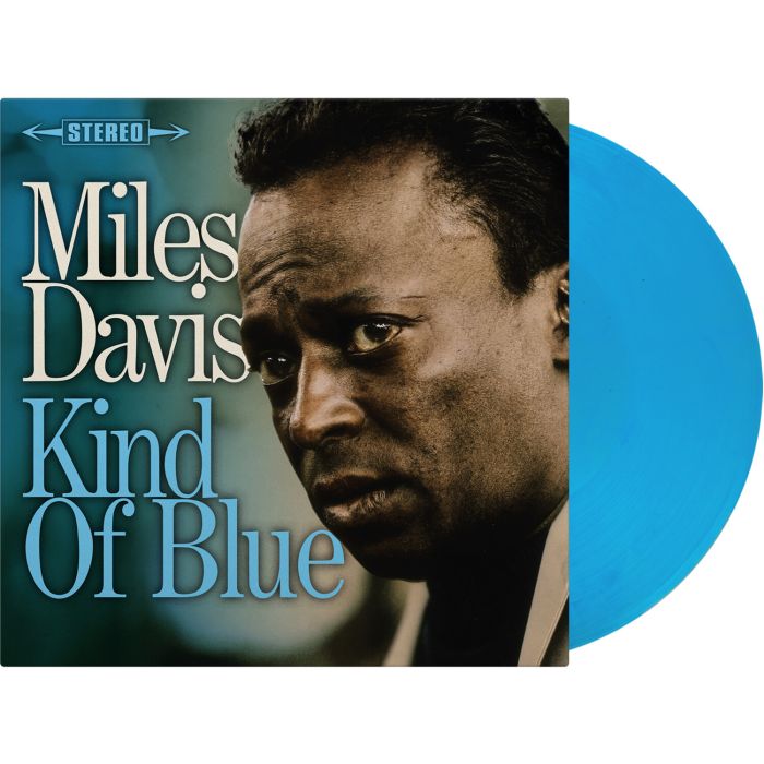 MILES DAVIS - KIND OF BLUE (CRYSTAL CLEAR & SOLID BLUE MIXED VINYL)