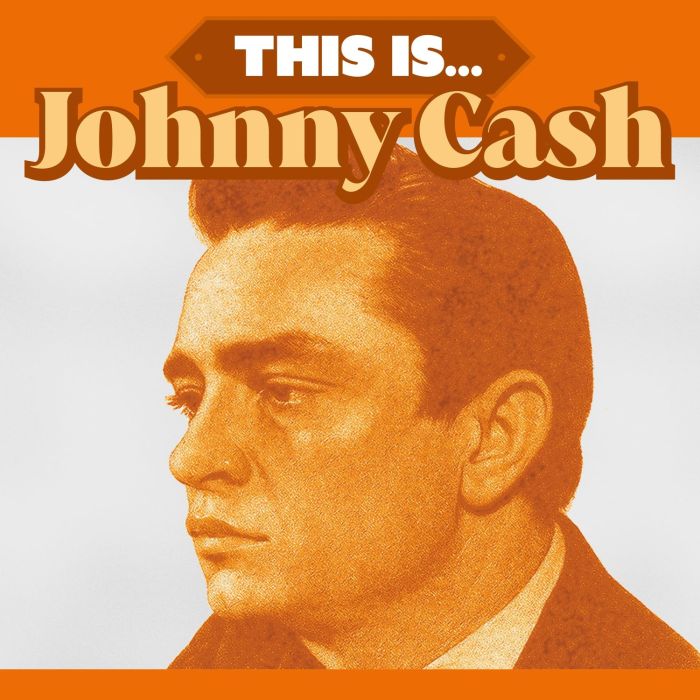 JOHNNY CASH - THIS IS… (SOLID ORANGE VINYL/180G)