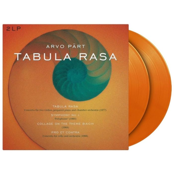 ARVO PART - TABULA RASA/SYMPHONY (SOLID ORANGE VINYL/180G)