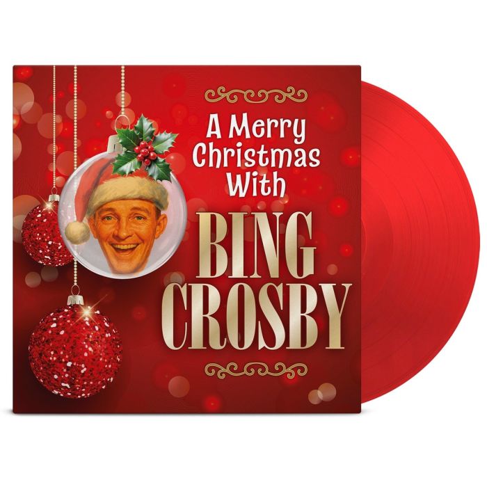 BING CROSBY - MERRY CHRISTMAS WITH (RED TRANSPARENT VINYL/180G)