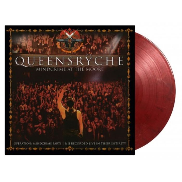 QUEENSRYCHE - MINDCRIME AT THE MOORE (4LP/LIMITED/TRANSLUCENT RED, SOLID WHITE