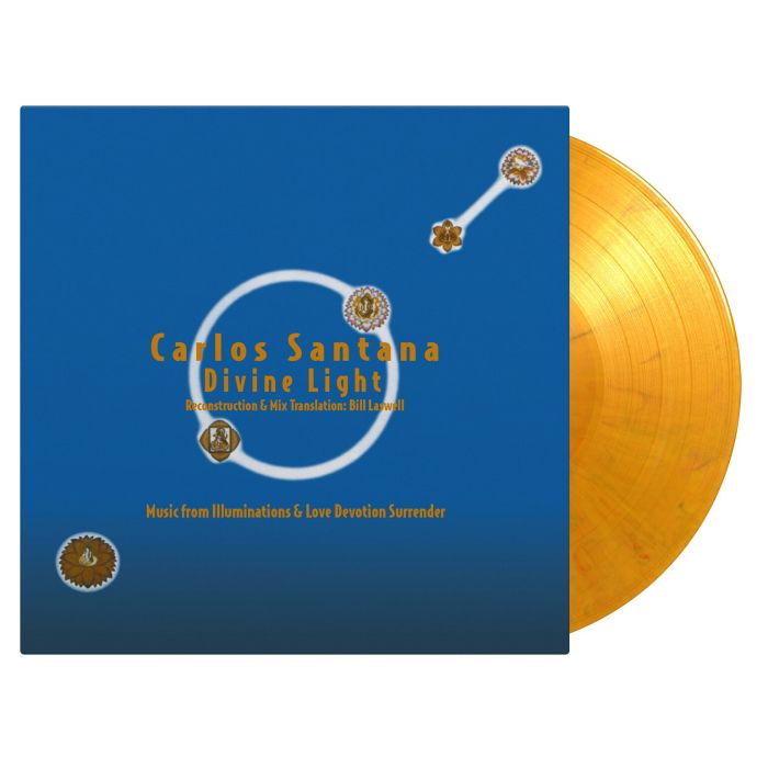 CARLOS SANTANA - DIVINE LIGHT (YELOW, RED, & BLACK MARBLED VINYL)