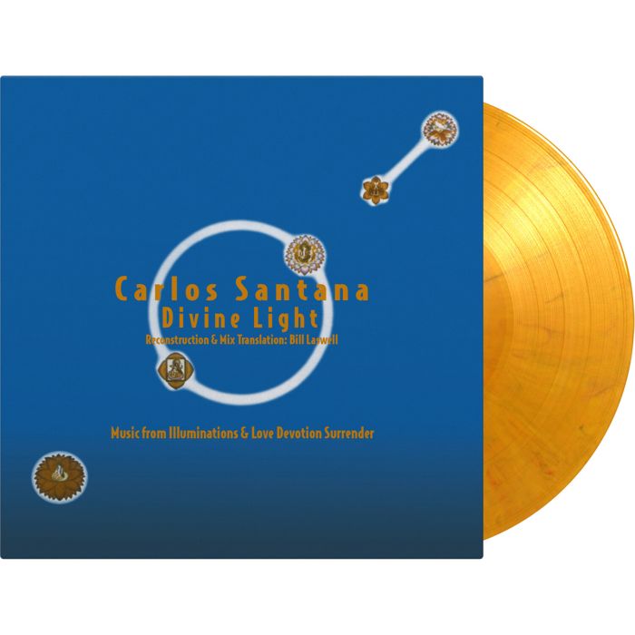 CARLOS SANTANA - DIVINE LIGHT (YELOW, RED, & BLACK MARBLED VINYL)