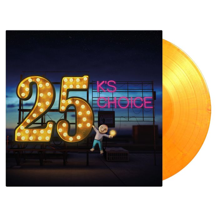 K'S CHOICE - 25 (LIMITED/YELLOW & ORANGE MARBLED VINYL/180G)
