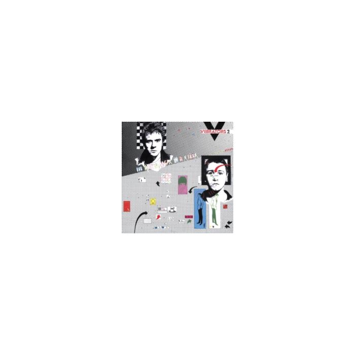 VIBRATORS - V2 (TRANSLUCENT RED VINYL/180G)