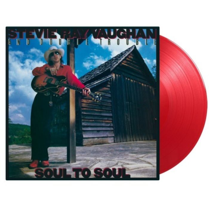 STEVIE RAY VAUGHAN - SOUL TO SOUL (180G/TRANSLUCENT RED VINYL)