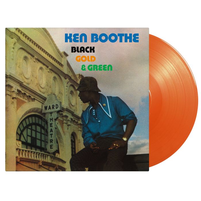 KEN BOOTHE - BLACK, GOLD & GREEN (ORANGE VINYL/180G)
