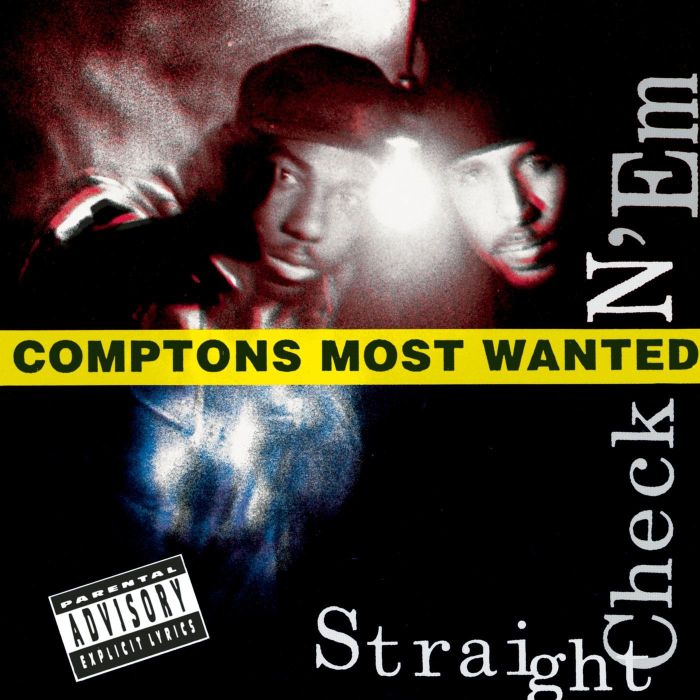 COMPTON'S MOST WANTED - STRAIGHT CHECKN EM (YELLOW VINYL/180G)