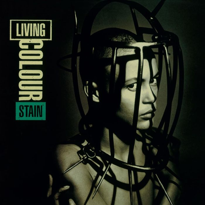 LIVING COLOUR - STAIN (TRANSLUCENT BLUE VINYL/180G)