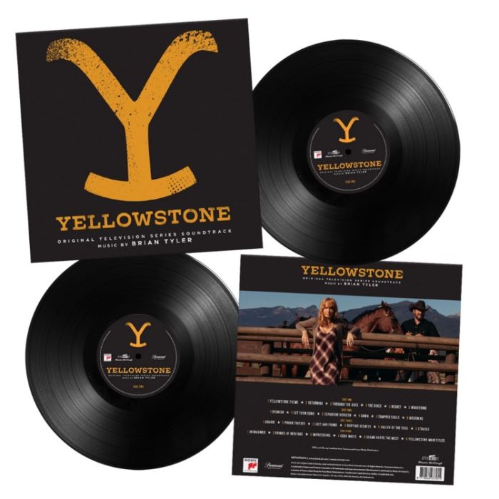 BRIAN TYLER Yellowstone (BLACK 2xLP)
