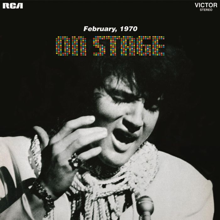 ELVIS PRESLEY - ON STAGE FEBRUARY 1970 (BLUE VINYL/NUMBERED)