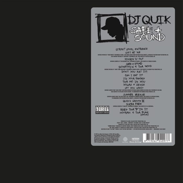 DJ QUIK - SAFE/SOUND (NUMBERED/TRANSLUCENT RED VINYL)